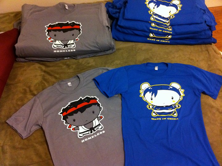 Chun Li & Ryu Shirts Chun Li & Ryu Shirts